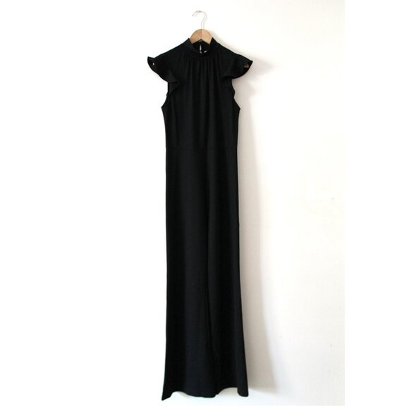 Amanda Uprichard X REVOLVE Davina Jumpsuit / Large / Black Wedding Formal - Picture 4 of 11